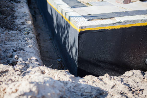 Professional Crawl Space Encapsulation technician working in Lexington, NC